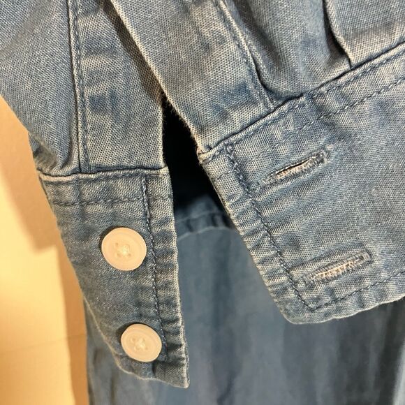 Karen Scott 3/4 sleeve, jean mini dress, excellent condition, size medium - Picture 5 of 5